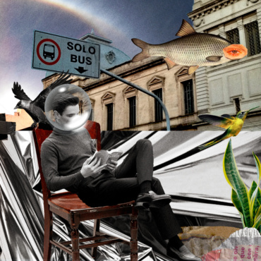 Diego Prado - Hombre silla facultad de derecho